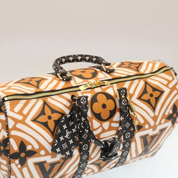 LOUIS VUITTON LV Crafty Keepall Bandouliere 45 Boston Caramel M45473 - Picture 6 of 16